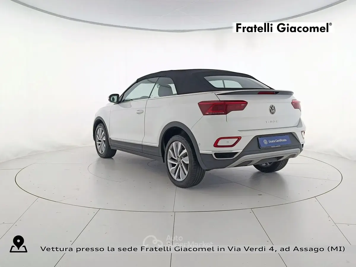 Usado VW T-Roc Cabriolet Style 110 HP (80 kW) 2023 Branco Cabrios