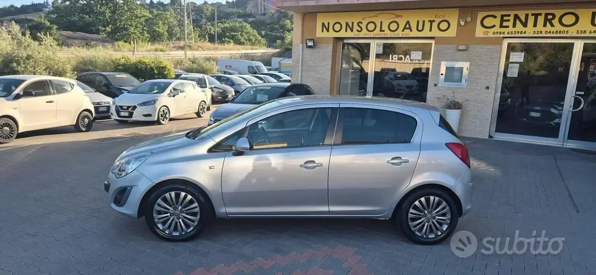 Usata Opel Corsa 75 CV (55 kW) 2013 Grigio Utilitaria