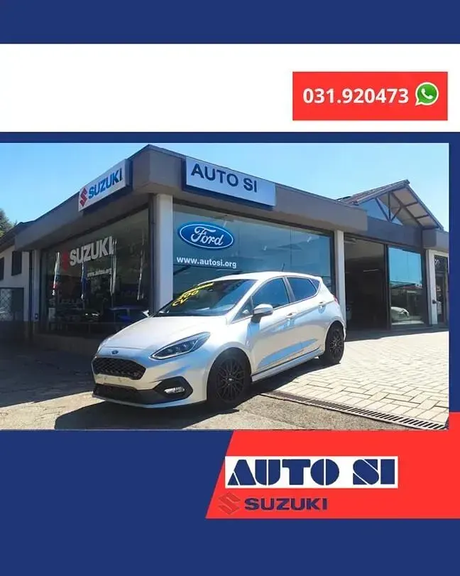 Usata Ford Fiesta ST 205 CV (150 kW) 2020 Argento Utilitaria