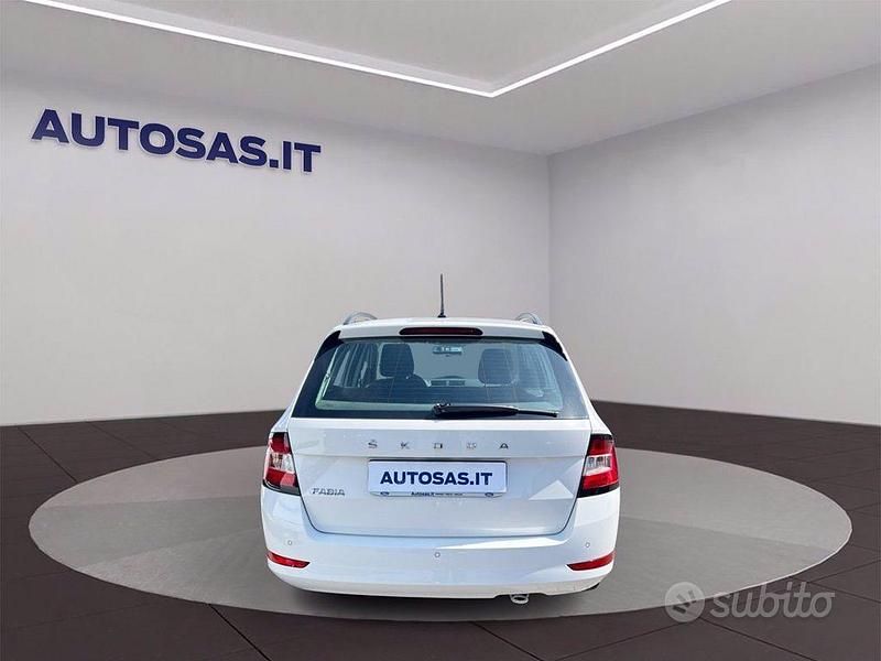 Usata Skoda Fabia Business Line 95 CV (69 kW) 2020 Bianco Utilitaria