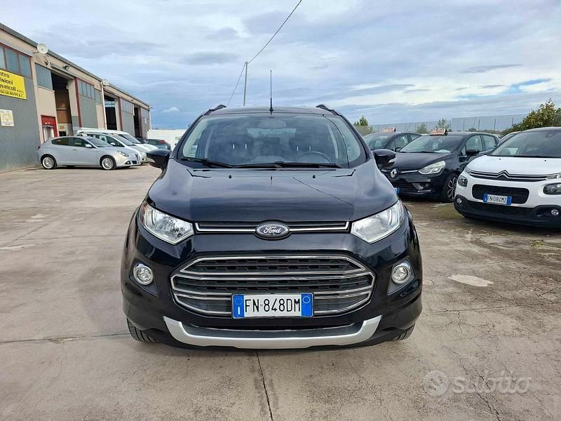 Usata Ford Ecosport Titanium 95 CV (69 kW) 2017 Nero SUV
