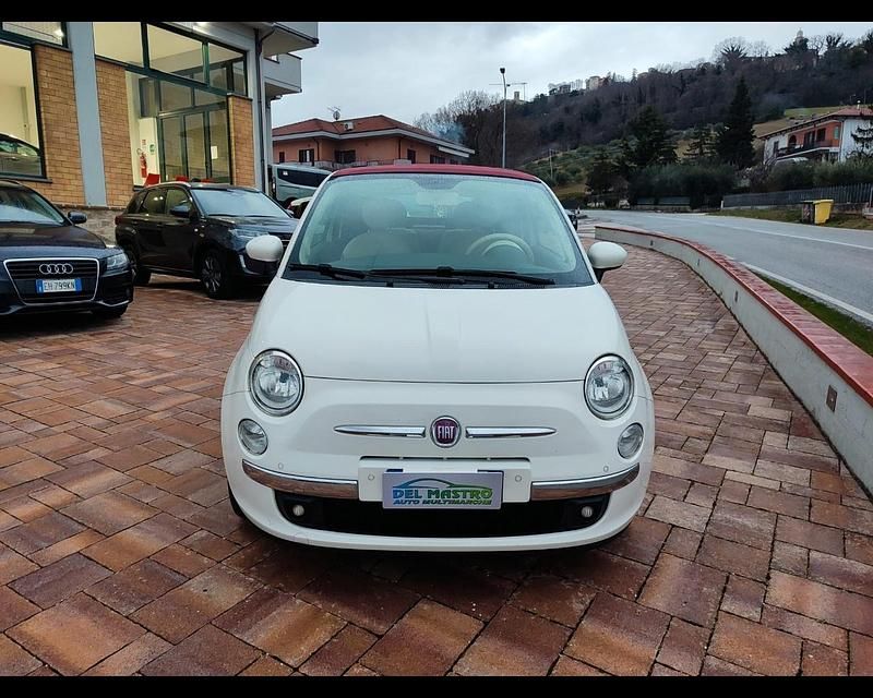 Usata Fiat 500C Lounge 69 CV (50 kW) 2014 Bianco Cabrio