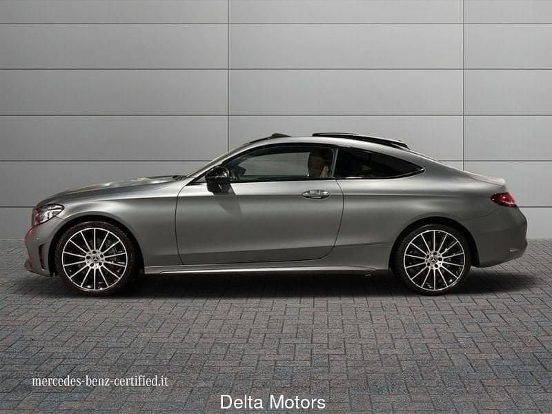 Usata Mercedes C220 Premium Plus 194 CV (142 kW) 2023 Grigio Coupé