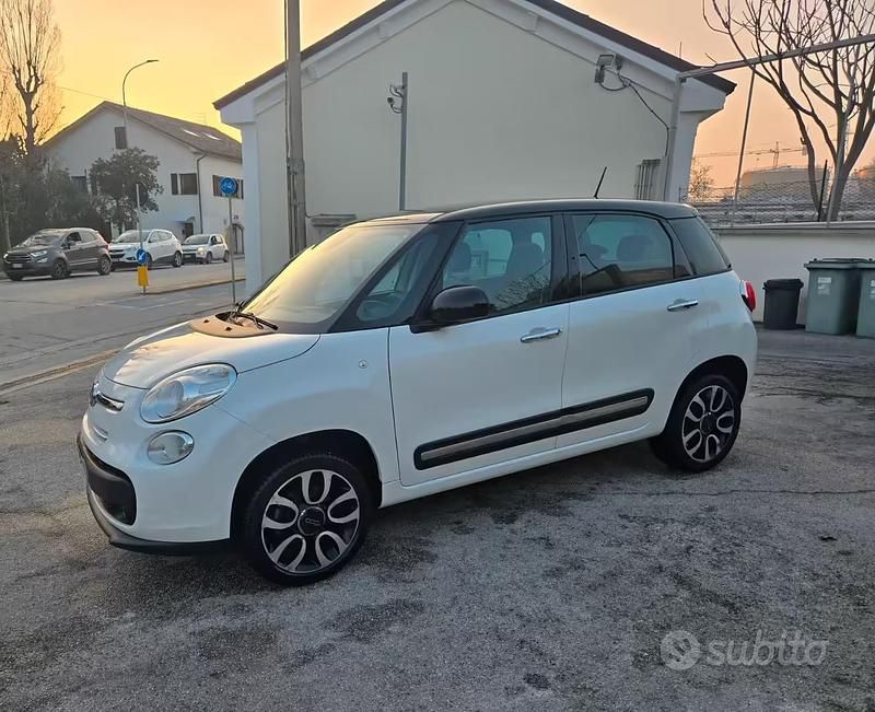 Usata Fiat 500L 80 CV (58 kW) 2013 Bianco Monovolume