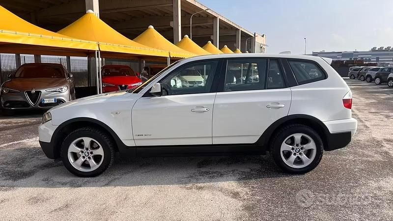 Usata BMW X3 Efficient Dynamics 177 CV (130 kW) 2009 Bianco SUV