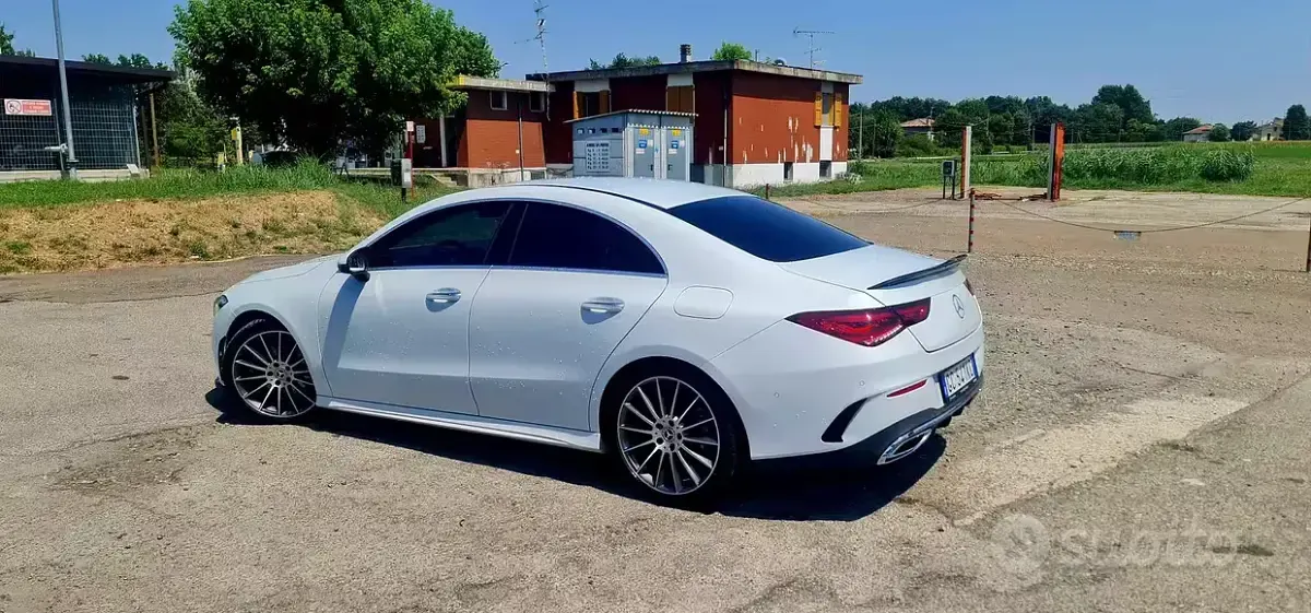 Usata Mercedes CLA220 Premium 190 CV (139 kW) 2020 Bianco Coupé