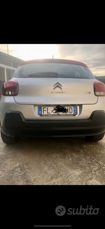 Usata Citroën C3 Shine 75 CV (55 kW) 2017 Grigio Utilitaria