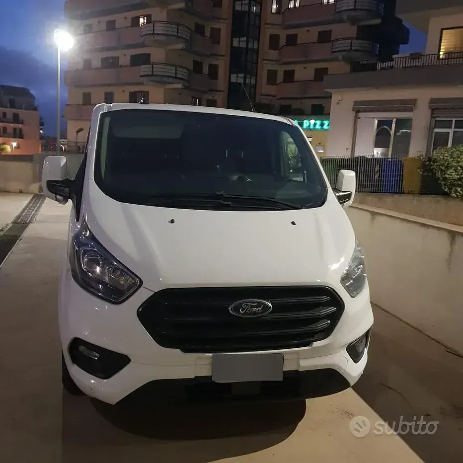 Usata Ford Transit Custom 131 CV (96 kW) 2019 Bianco Berlina
