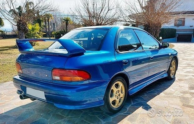 Usata Subaru Impreza GT 211 CV (155 kW) 1997 Blu Berlina