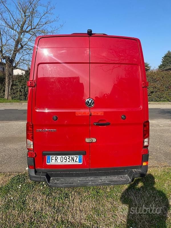 Usata VW Crafter 2018 Rosso Furgone