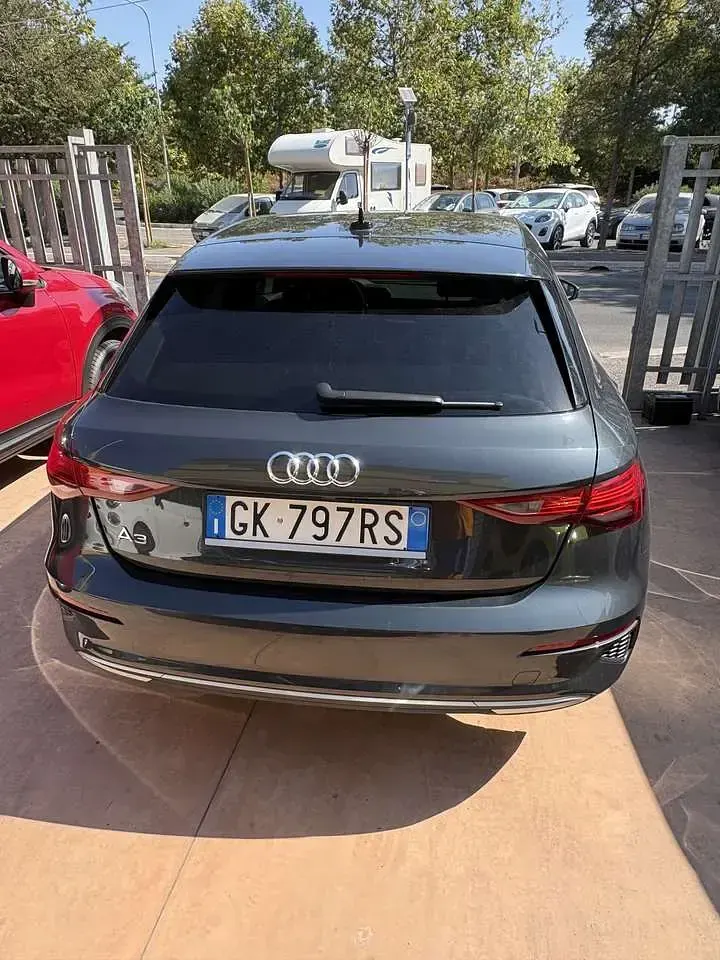 Usata Audi A3 Advanced 150 CV (110 kW) 2022 Nero Berlina