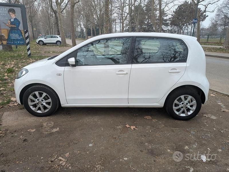 Usata Skoda Citigo Elegance 60 CV (44 kW) 2013 Bianco Utilitaria