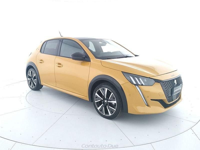 Usata Peugeot 208 GT 102 CV (75 kW) 2022 Giallo Utilitaria