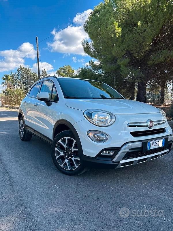 Usata Fiat 500X Cross 140 CV (102 kW) 2017 Bianco SUV