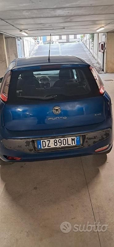 Usata Fiat Punto Evo 65 CV (47 kW) 2010 Blu Utilitaria