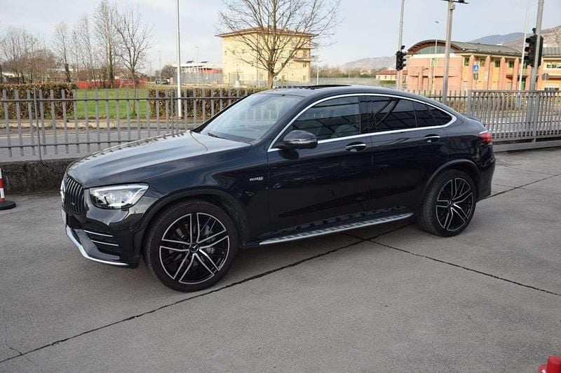 Usata Mercedes GLC43 AMG AMG 390 CV (286 kW) 2020 Grigio grafite metallizzato Coupé