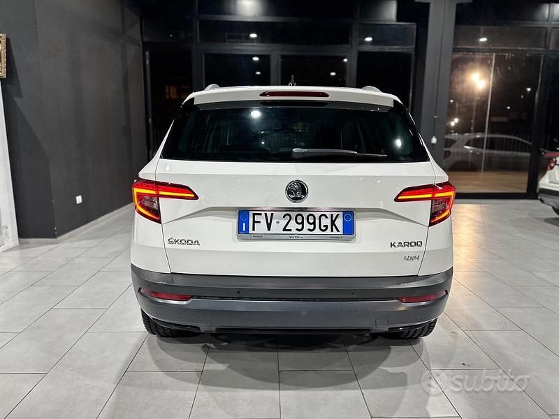 Usata Skoda Karoq SportLine 2019 Bianco SUV