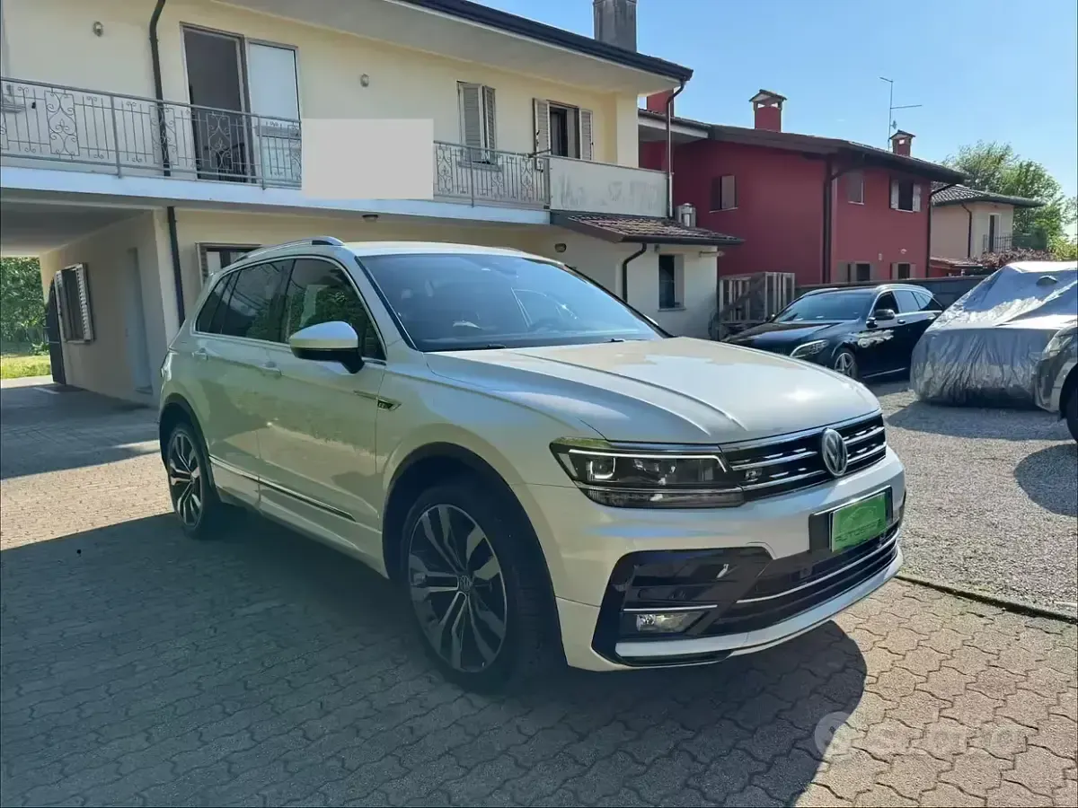 Usata VW Tiguan Advance 240 CV (176 kW) 2017 Bianco SUV