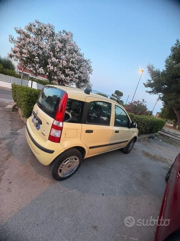 Usata Fiat Panda 77 CV (56 kW) 2010 Giallo Utilitaria