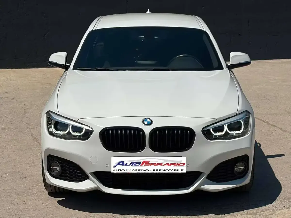 Usata BMW 118 M Sport 136 CV (100 kW) 2018 Bianco Berlina