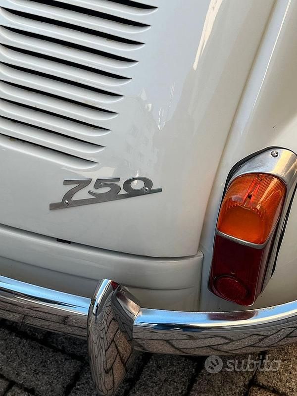 Usata Fiat 600 1960 Bianco Utilitaria