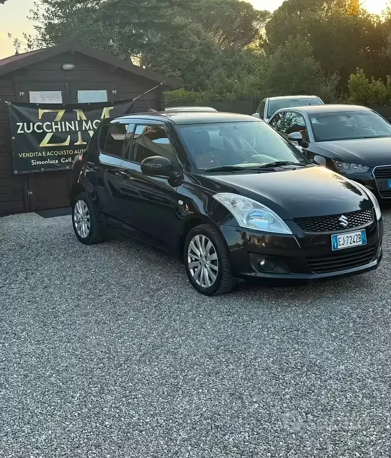 Usata Suzuki Swift GL 94 CV (69 kW) 2011 Nero Utilitaria