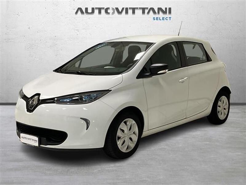 Usata Renault Zoe Intens 80 kW (109 CV) 2019 Bianco Utilitaria