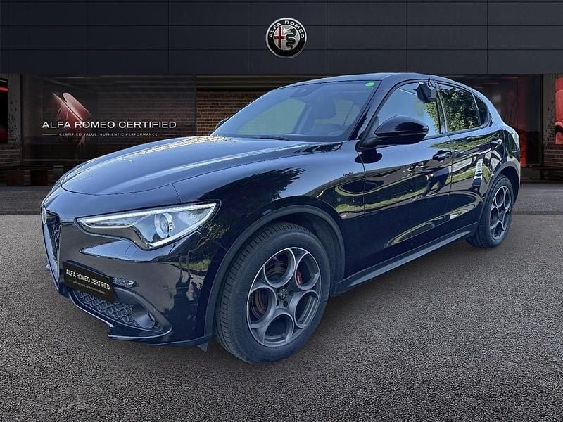 Usata Alfa Romeo Stelvio Sprint 190 CV (139 kW) 2021 Nero SUV