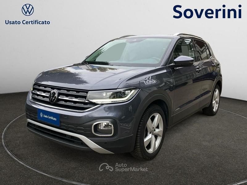 Grigio Usata 2022 VW T-Cross Advance SUV | 20.500 € (Buon prezzo) - Immagine 1/4
