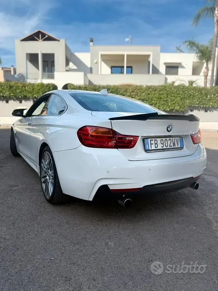 Usata BMW 420 Coupé M Sport 190 CV (139 kW) 2015 Bianco Coupé