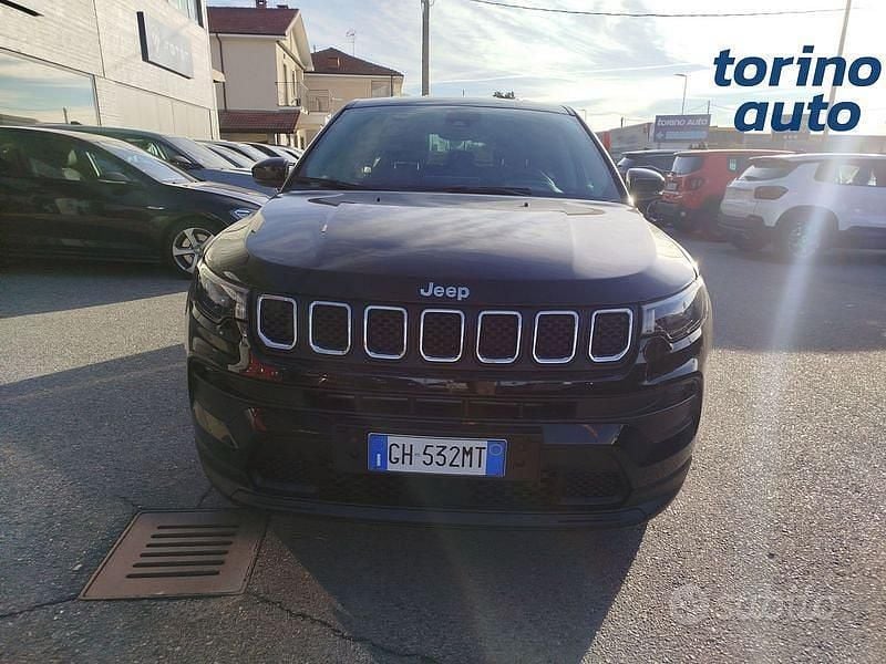 Usata Jeep Compass 131 CV (96 kW) 2022 Nero SUV