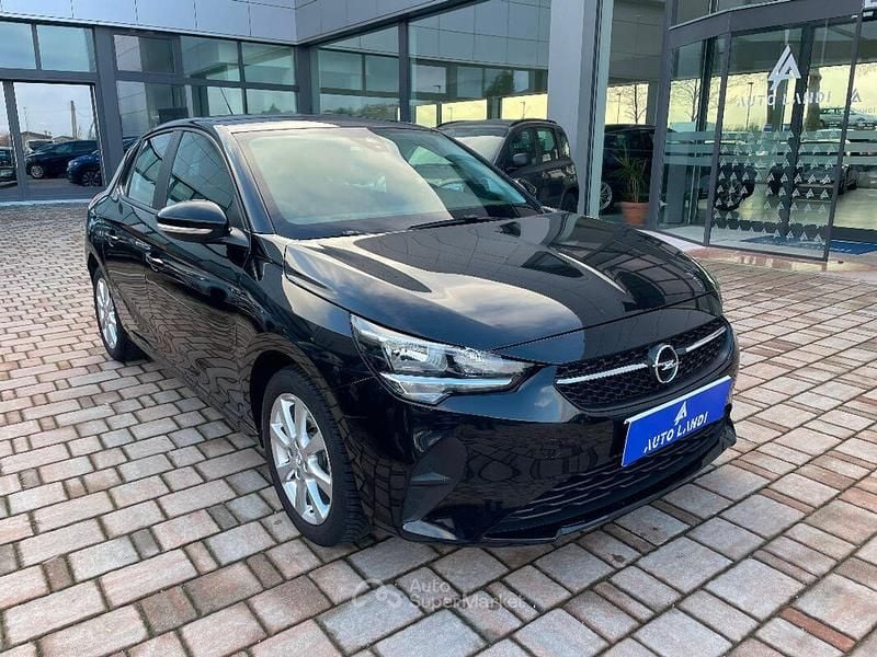 Usata Opel Corsa Edition 75 CV (55 kW) 2022 Nero Utilitaria