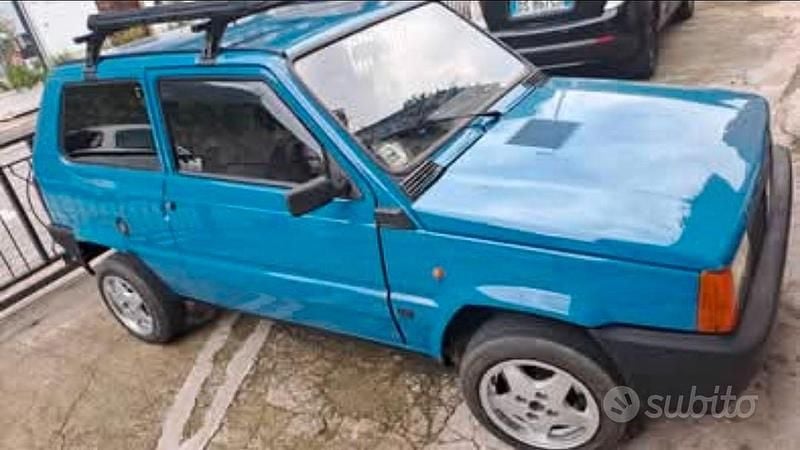 Usata Fiat Panda 34 CV (25 kW) 1992 Blu Utilitaria