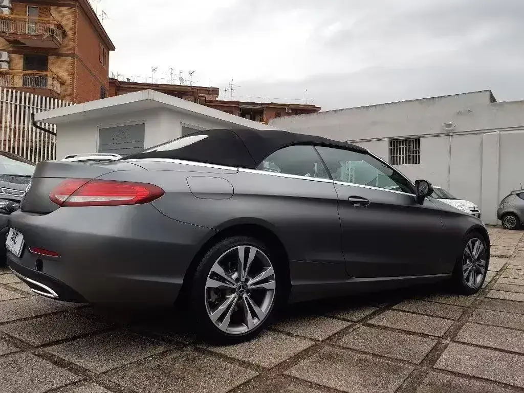 Usata Mercedes C250 Premium Plus 203 CV (149 kW) 2017 Giallo Cabrio