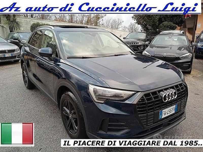 Usata Audi Q3 Advanced 150 CV (110 kW) 2019 Blu SUV