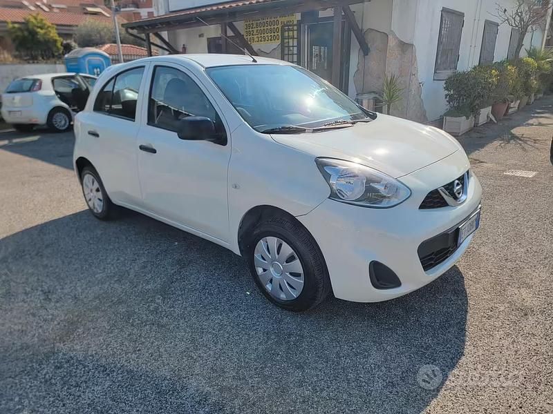 Usata Nissan Micra 80 CV (58 kW) 2014 Bianco Utilitaria