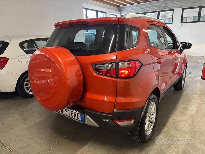 Second-hand Ford Ecosport 90 CP (66 kW) 2014 Portocaliu SUV