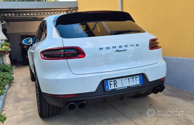Usata Porsche Macan 252 CV (185 kW) 2018 Bianco SUV