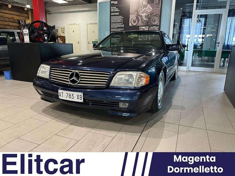 Usata Mercedes SL320 231 CV (169 kW) 1995 Blu Cabrio