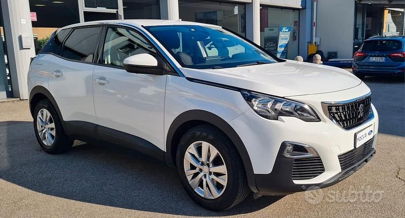 Usata Peugeot 3008 Active 2018 Bianco SUV