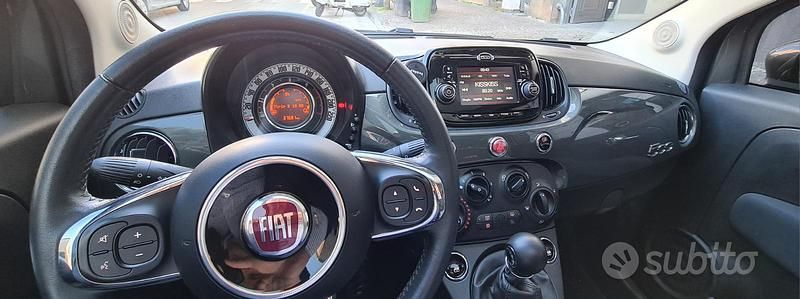 Usata Fiat 500 95 CV (69 kW) 2017 Grigio Utilitaria