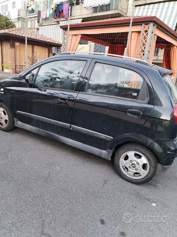 Usata Chevrolet Matiz 67 CV (49 kW) 2009 Nero Utilitaria