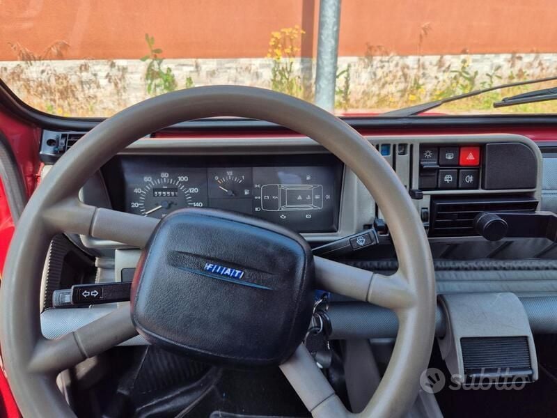 Usata Fiat Panda 45 CV (33 kW) 2001 Rosso Utilitaria
