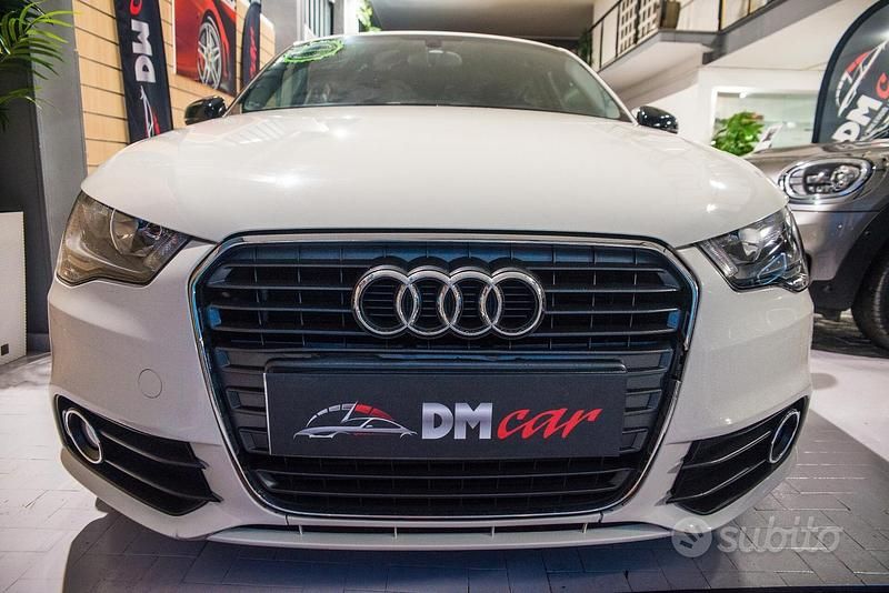 Usata Audi A1 Sportback Ambition 90 CV (66 kW) 2013 Bianco Utilitaria