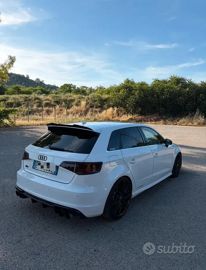 Usata Audi S3 2014 Bianco Berlina
