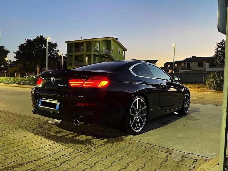 Usata BMW 640 313 CV (230 kW) 2013 Nero Coupé