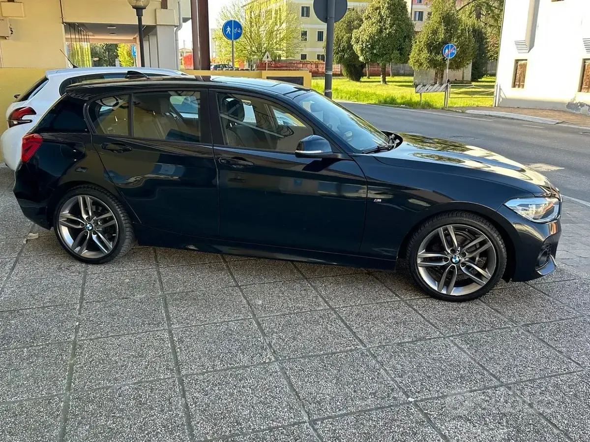 Usata BMW 114 M Sport 95 CV (69 kW) 2017 Nero Utilitaria