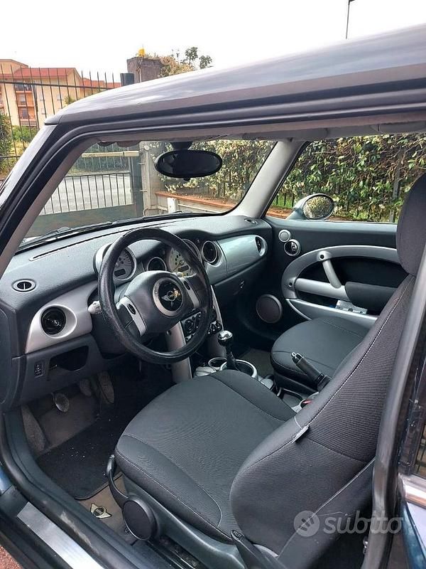 Usata Mini Cooper 2006 Blu Utilitaria