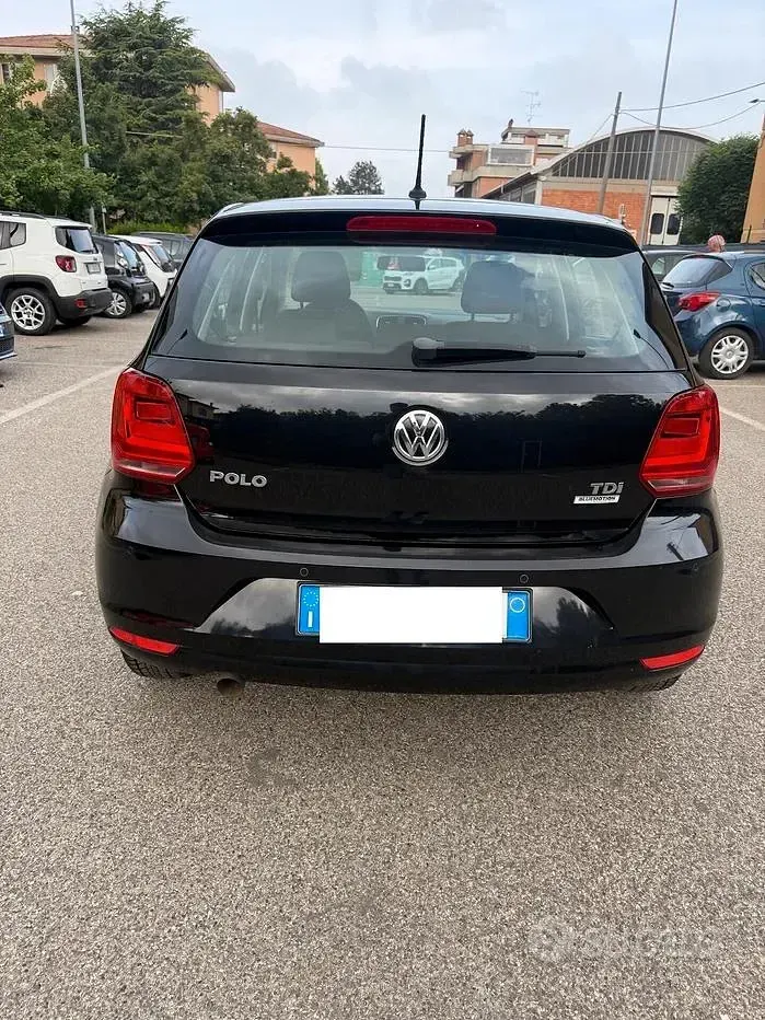 Usata VW Polo 90 CV (66 kW) 2017 Nero Berlina