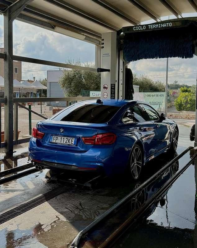 Usata BMW 420 M Sport 190 CV (139 kW) 2017 Blu/azzurro Coupé